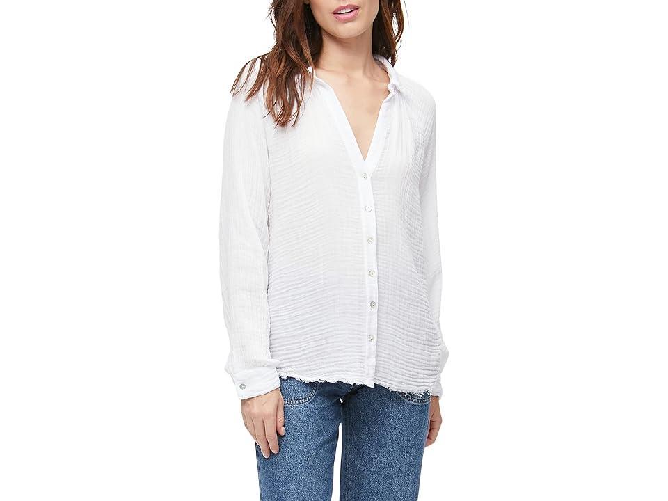 Michael Stars Toni Button-Down Shirt Women's Clothing Product Image