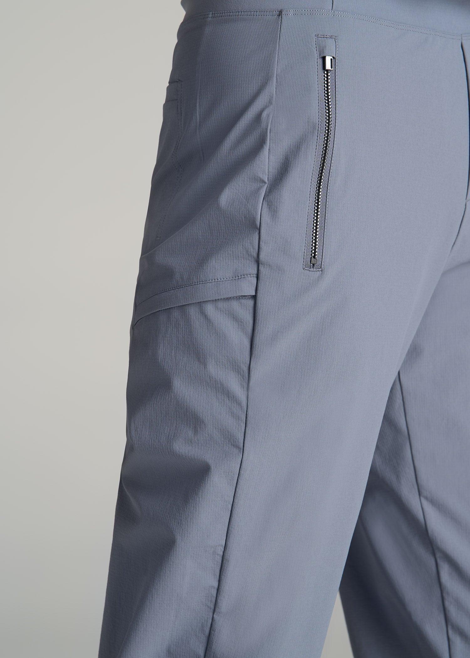 Pull-on Mini Ripstop Pants for Tall Women in Skyline Grey Product Image