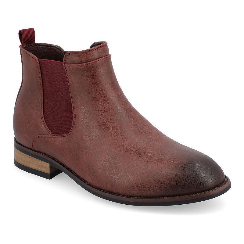 Vance Co. Landon Mens Chelsea Boots Blue Product Image