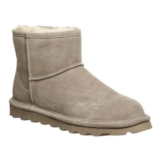 Bearpaw Alyssa Womens Suede Winter Boots Purple Product Image