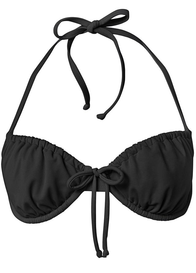 French Bra Swim Top - Black Beauty Product Image