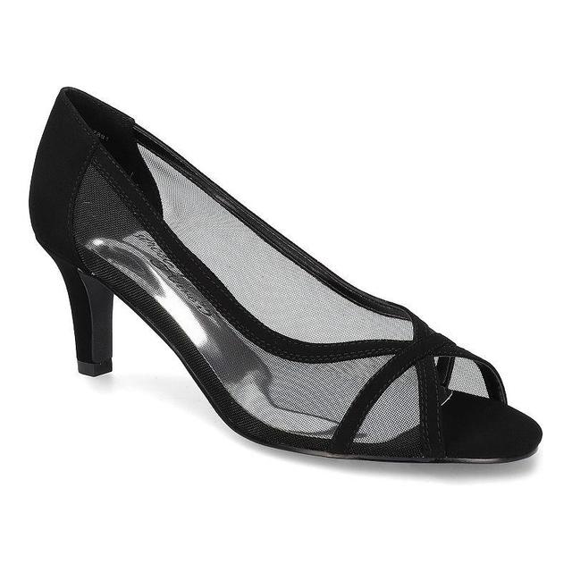 Easy Street Picaboo Womens Pumps Black Suede Product Image