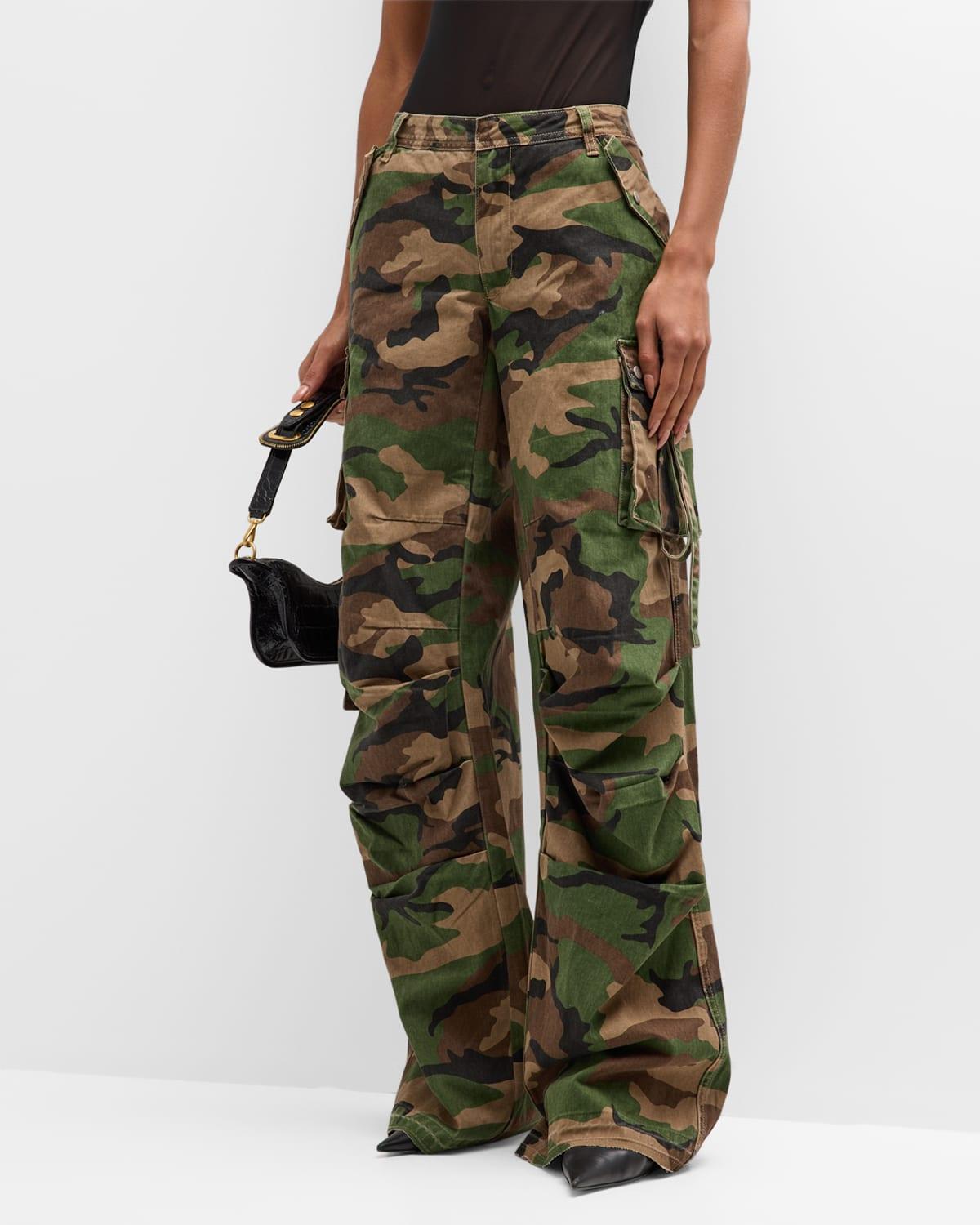 Jane Baggy Camouflage Cargo Pants product image