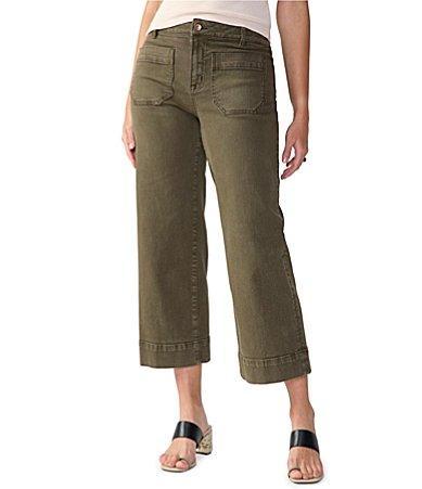 Sanctuary The Marine Cropped Wide Leg Pants Product Image