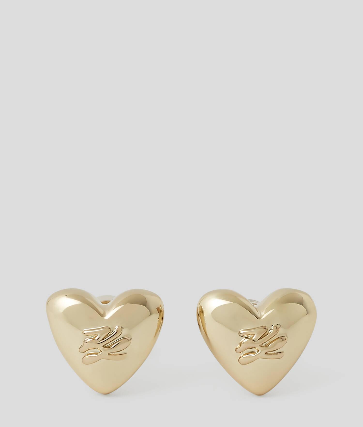 K/HEART STUD EARRINGS Product Image