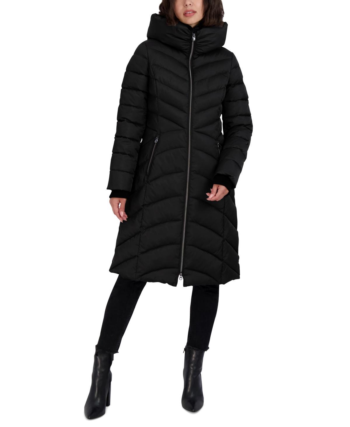 Laundry by Shelli Segal Womens Hooded Puffer Coat Product Image