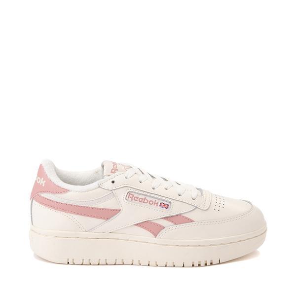 Womens Reebok Club C Double Athletic Shoe - Chalk / Smokey Rose Product Image