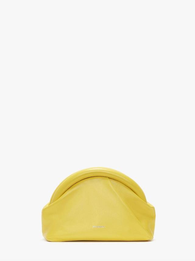 BUMPER-CLUTCH - LEATHER MINI BAG in yellow | JW Anderson US  Product Image