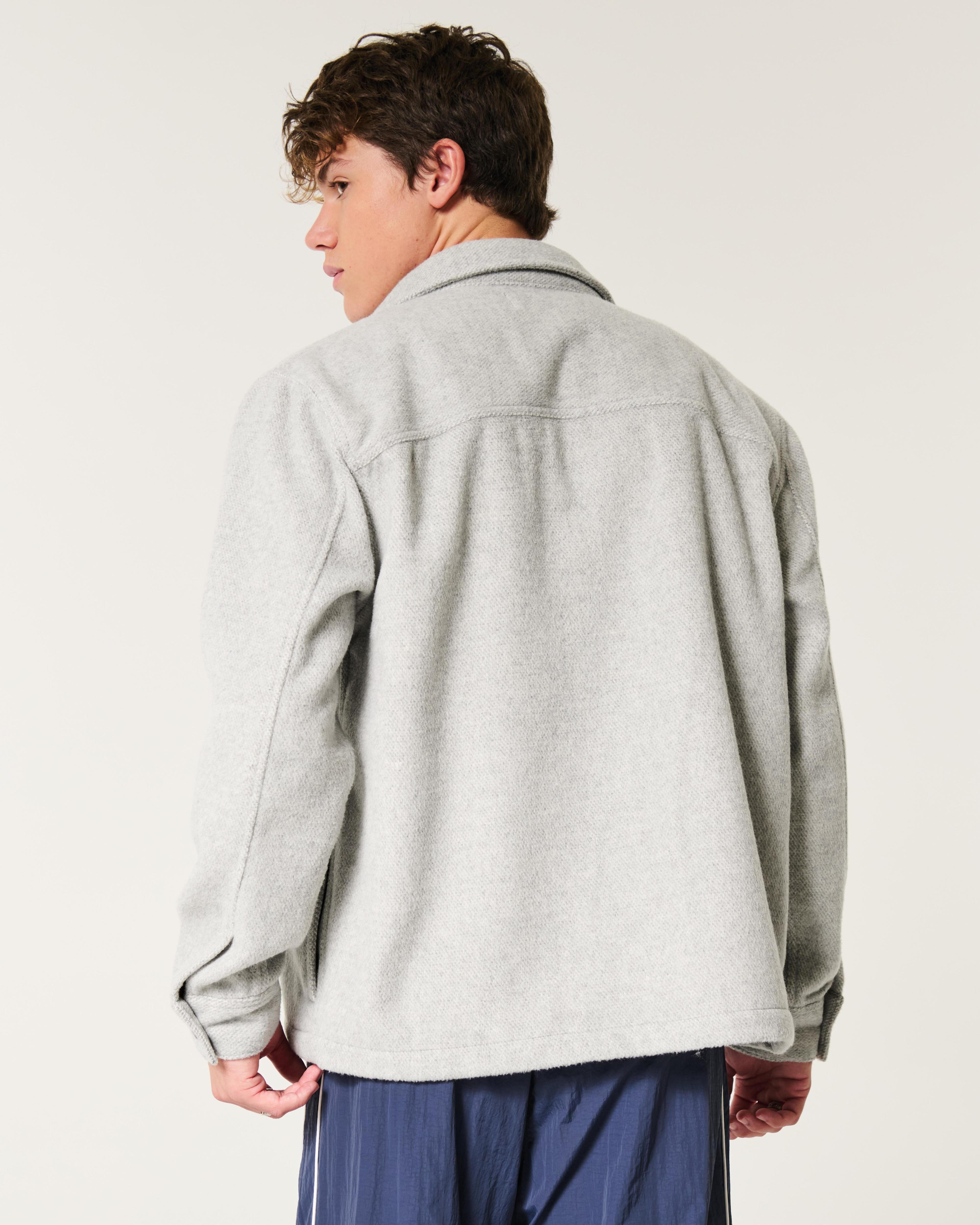 Cozy Brushed Shacket Product Image