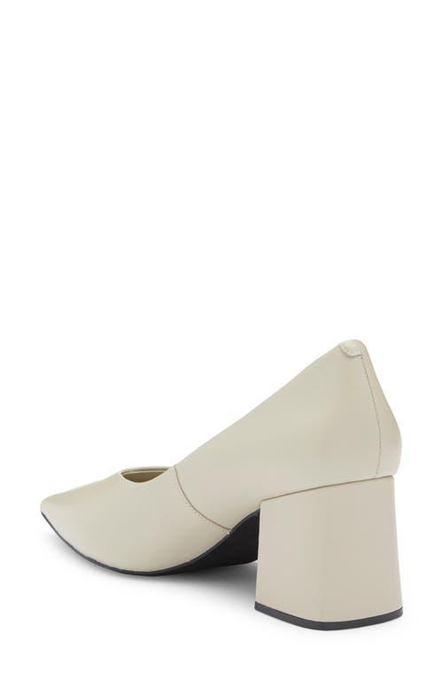 JEFFREY CAMPBELL Hourglass Pointed Toe Pump In Ice Product Image