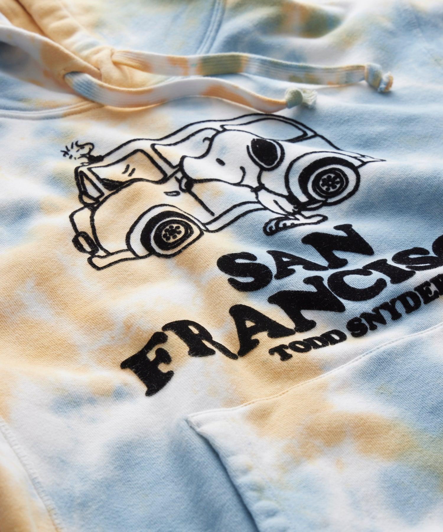 Todd Snyder X Peanuts French Terry San Francisco Hoodie Product Image