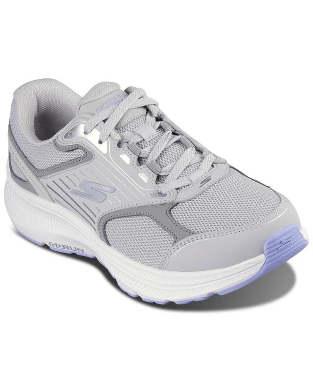 Skechers Womens Go Run Consistent 2.0 - Advantage Running Sneakers from Finish Line - Gray Product Image