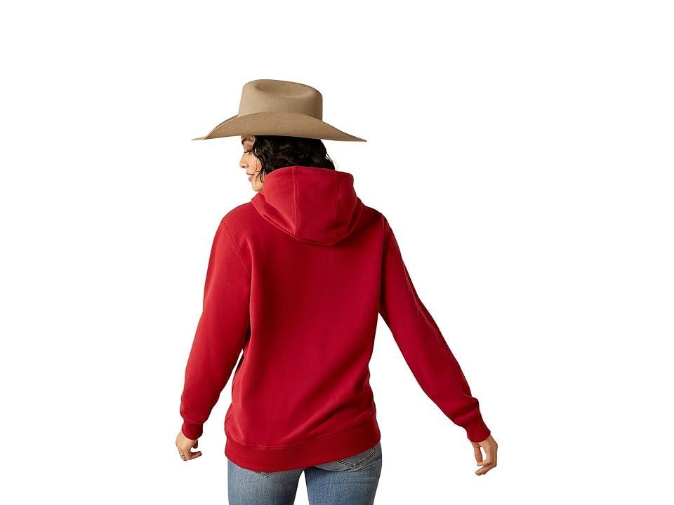 Ariat Ranch Goods Hoodie (Rio ) Women's Sweater Product Image