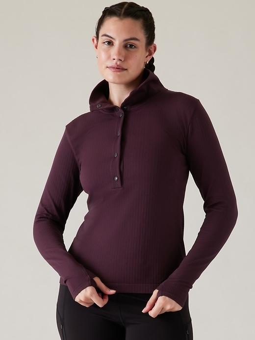 Flurry Seamless Henley Product Image