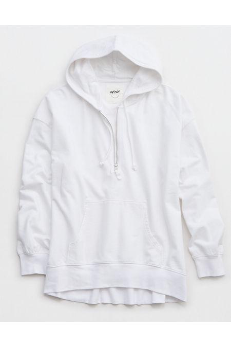 Aerie Oversized Quarter Zip Hoodie Women's Product Image