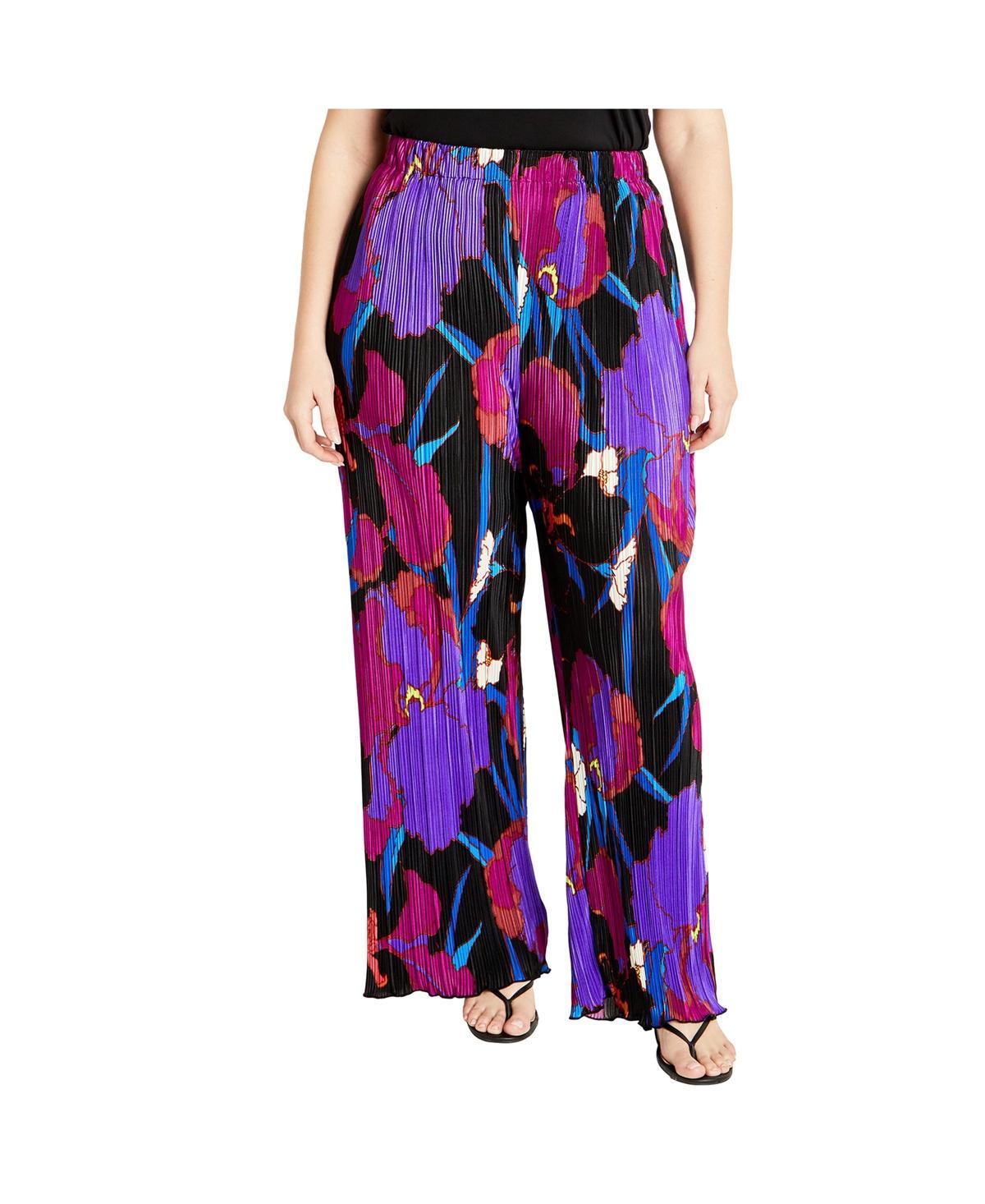 City Chic Womens Kira Print Pant Product Image