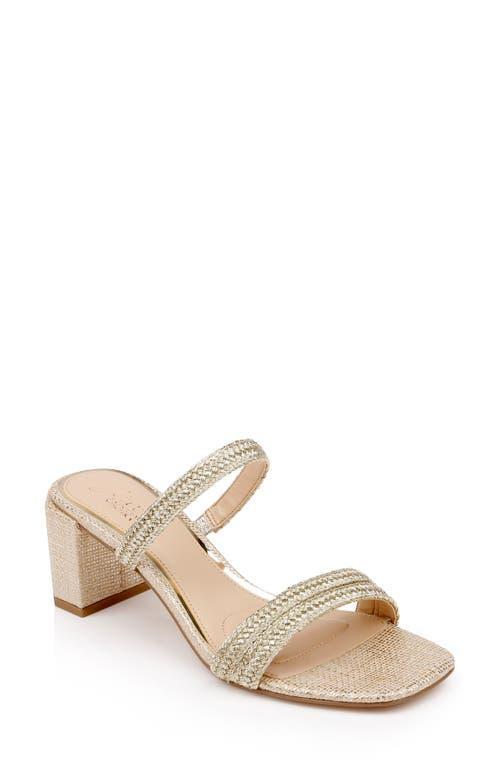 Jewel Badgley Mischka Heat Slide Sandal Product Image