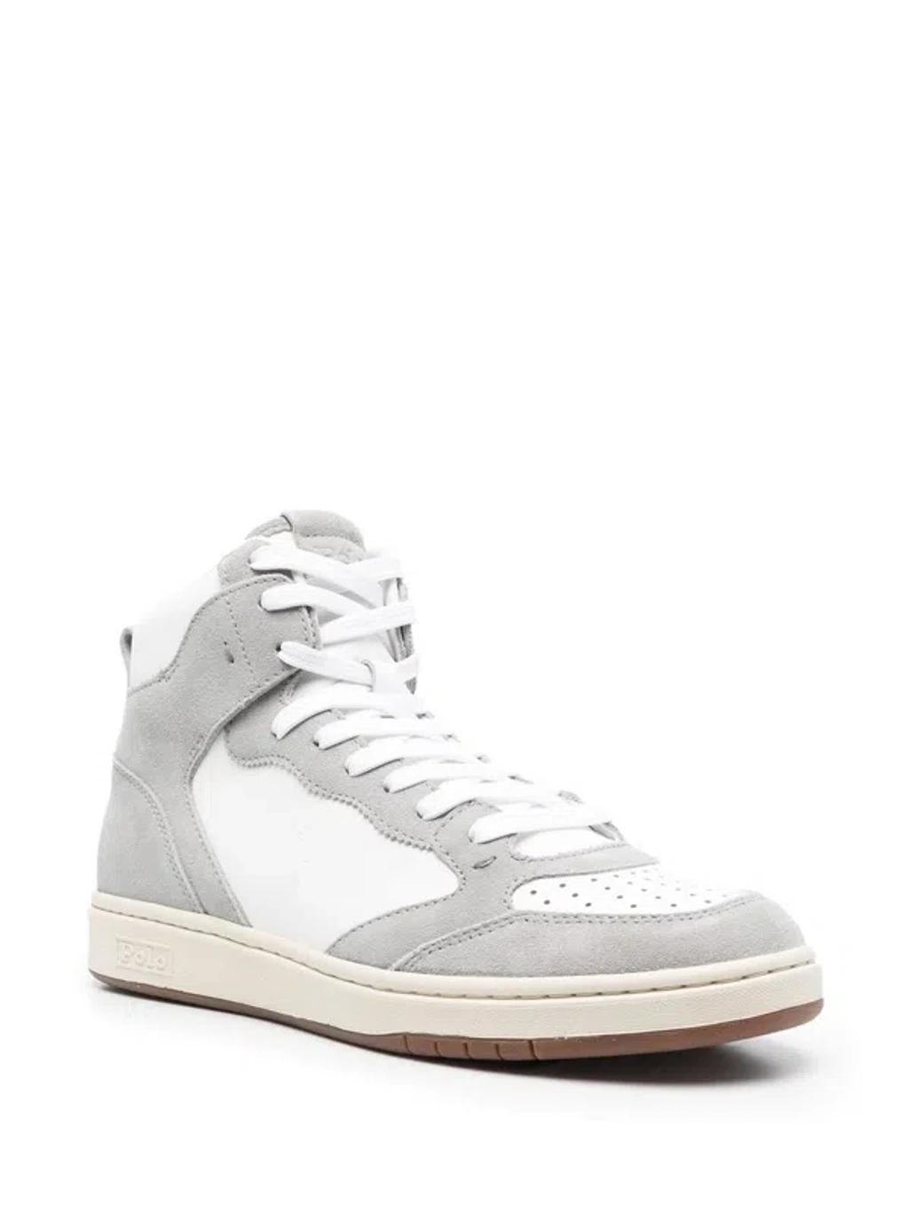 Polo Crt Hgh Sneakers High Top Lace Product Image