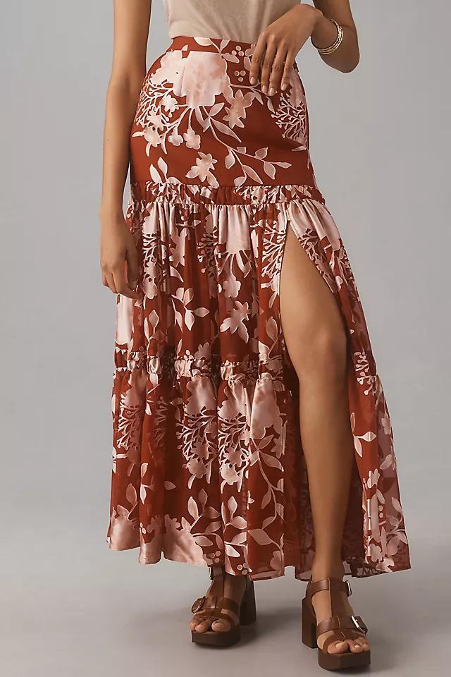 Hutch Tiered Maxi Skirt Product Image