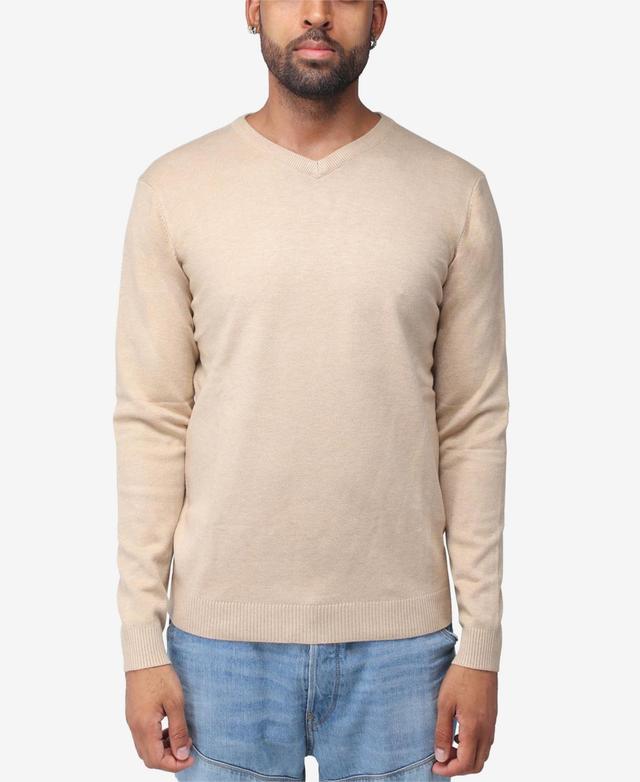 Mens Xray Fitted V-Neck Sweater Product Image