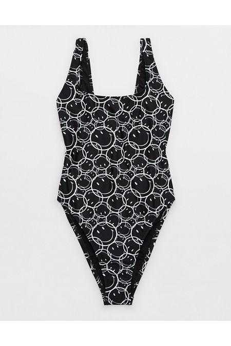 Aerie Smiley Babewatch Cheekiest One Piece Swimsuit Women's Product Image