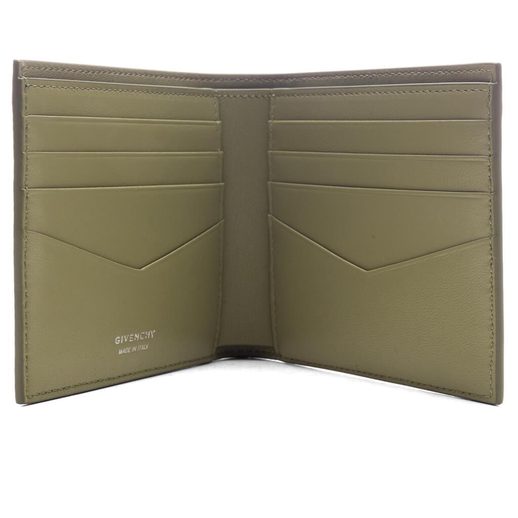 Wallet in 4G Micro Leather - Khaki Male Product Image