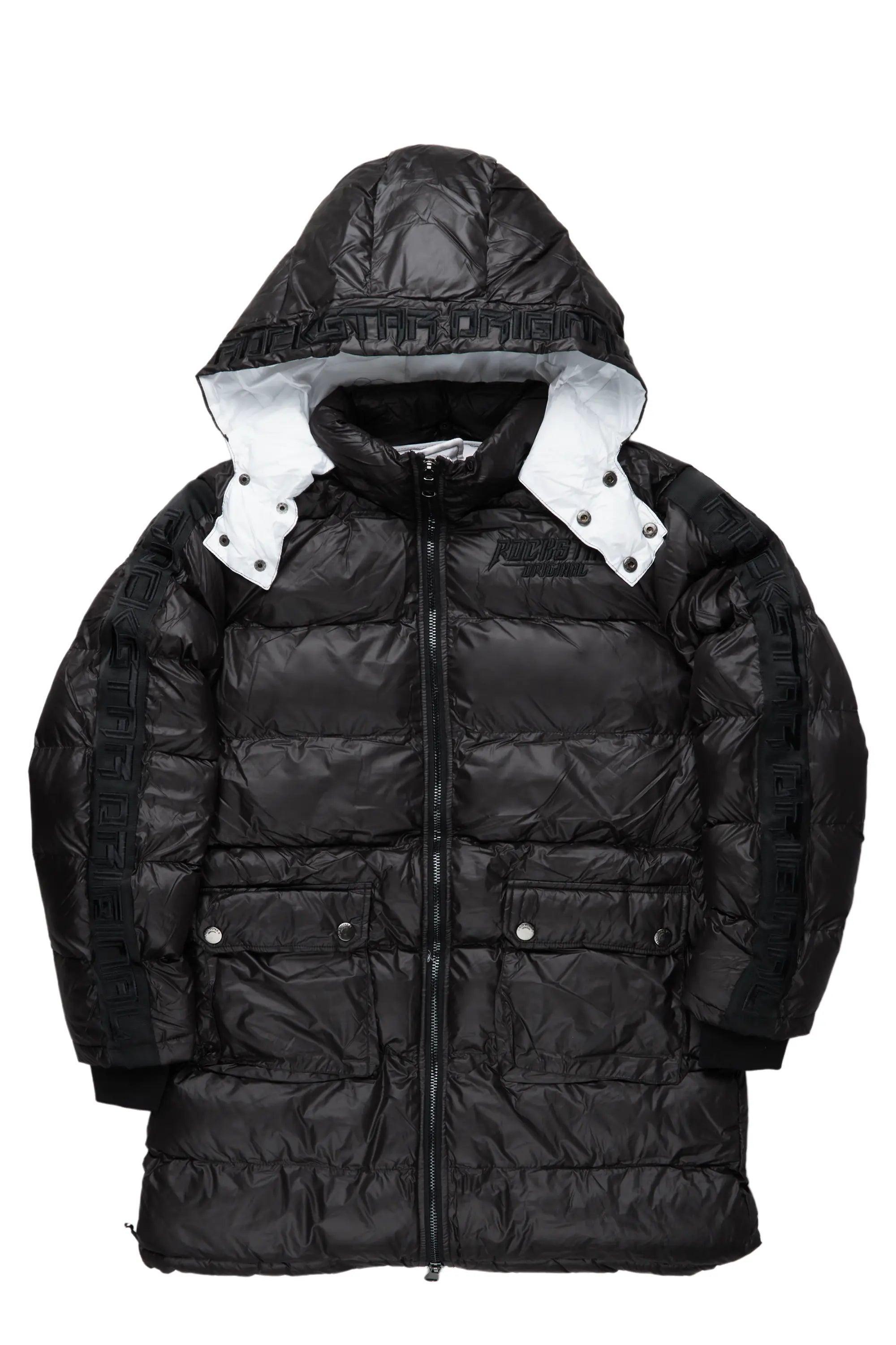 Nikita Black/Black Long Puffer Jacket Female Product Image