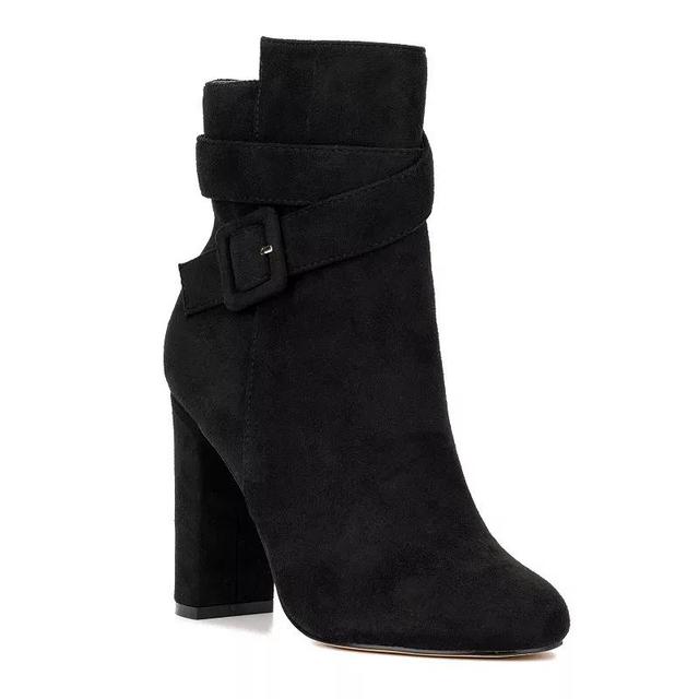 New York & Company Luella Womens Ankle Boots Black Product Image