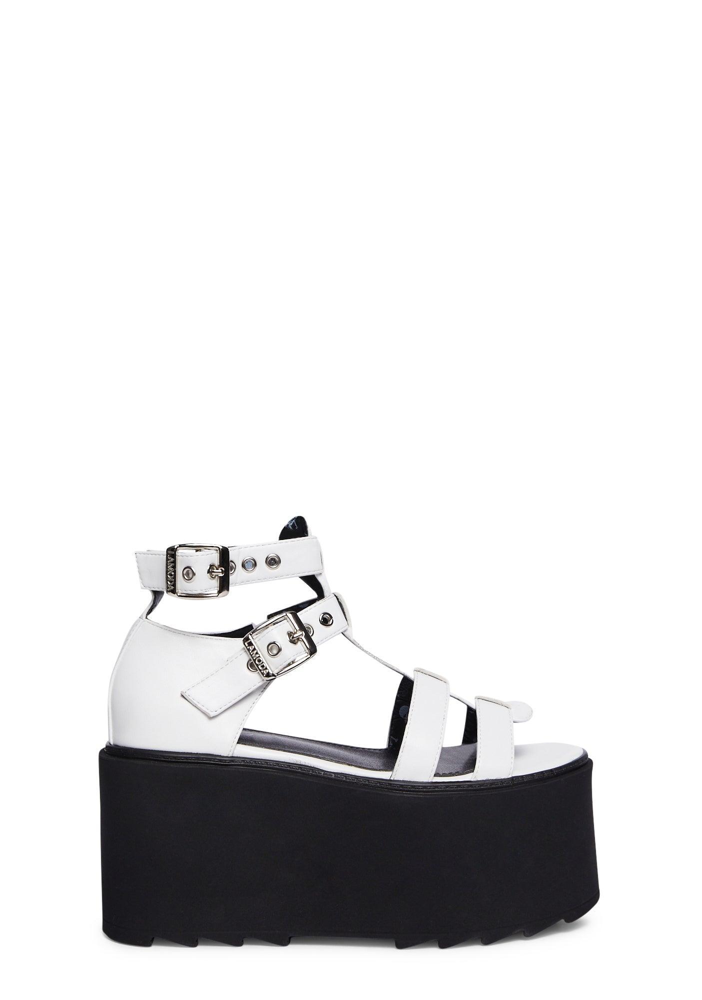 Lamoda Platform Sandals - White product image