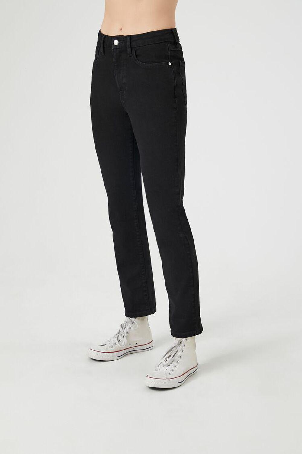 Curvy Mid-Rise Straight Jeans | Forever 21 Product Image