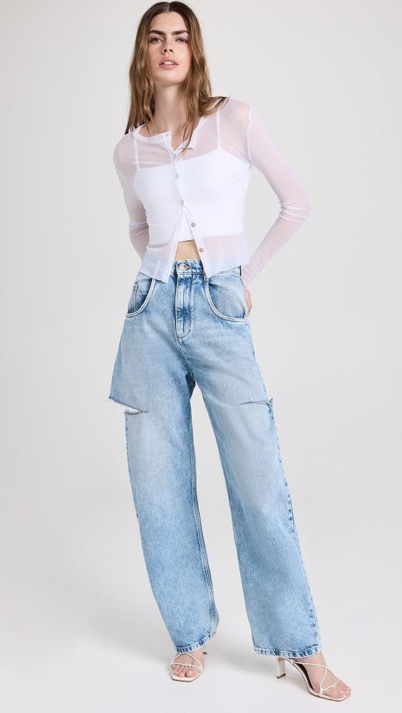 Maison Margiela Denim Jeans with Slash Details | Shopbop product image