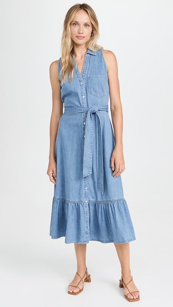 Veronica Beard Jean Edwina Sleeveless Midi Dress | Shopbop Product Image