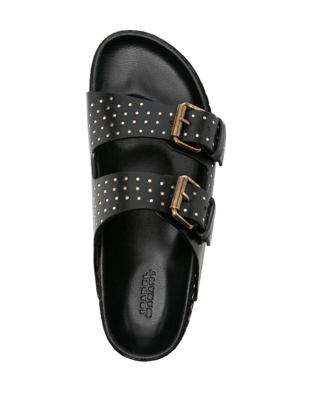 Lennyo Sandals In Black Product Image