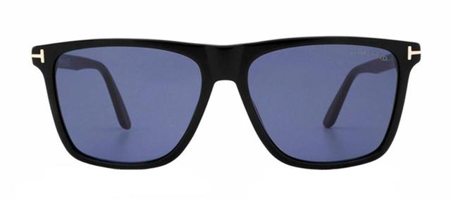 TOM FORD Fletcher Ft0832 M 01v Flattop Sunglasses In Blue Product Image