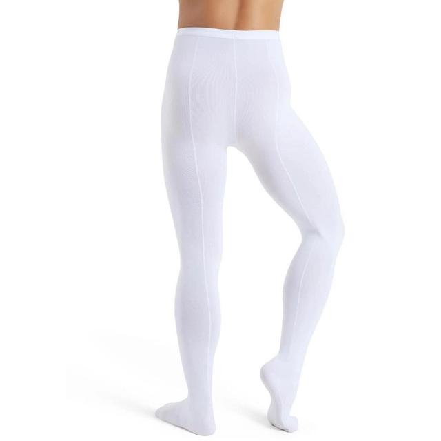 Capezio Dyeable White Men's Footed Tight, Large Product Image