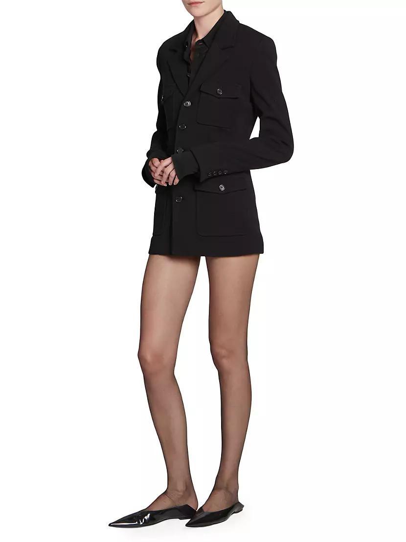 Saharienne Jacket In Wool Jersey Product Image