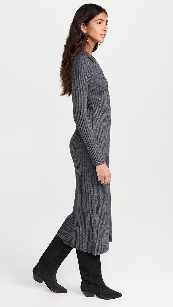 Alex Mill Long Sleeve Alice Ribbed Dress | Shopbop Product Image