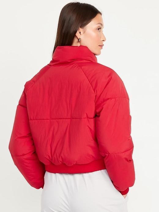 Oversized Crop Puffer Jacket Product Image