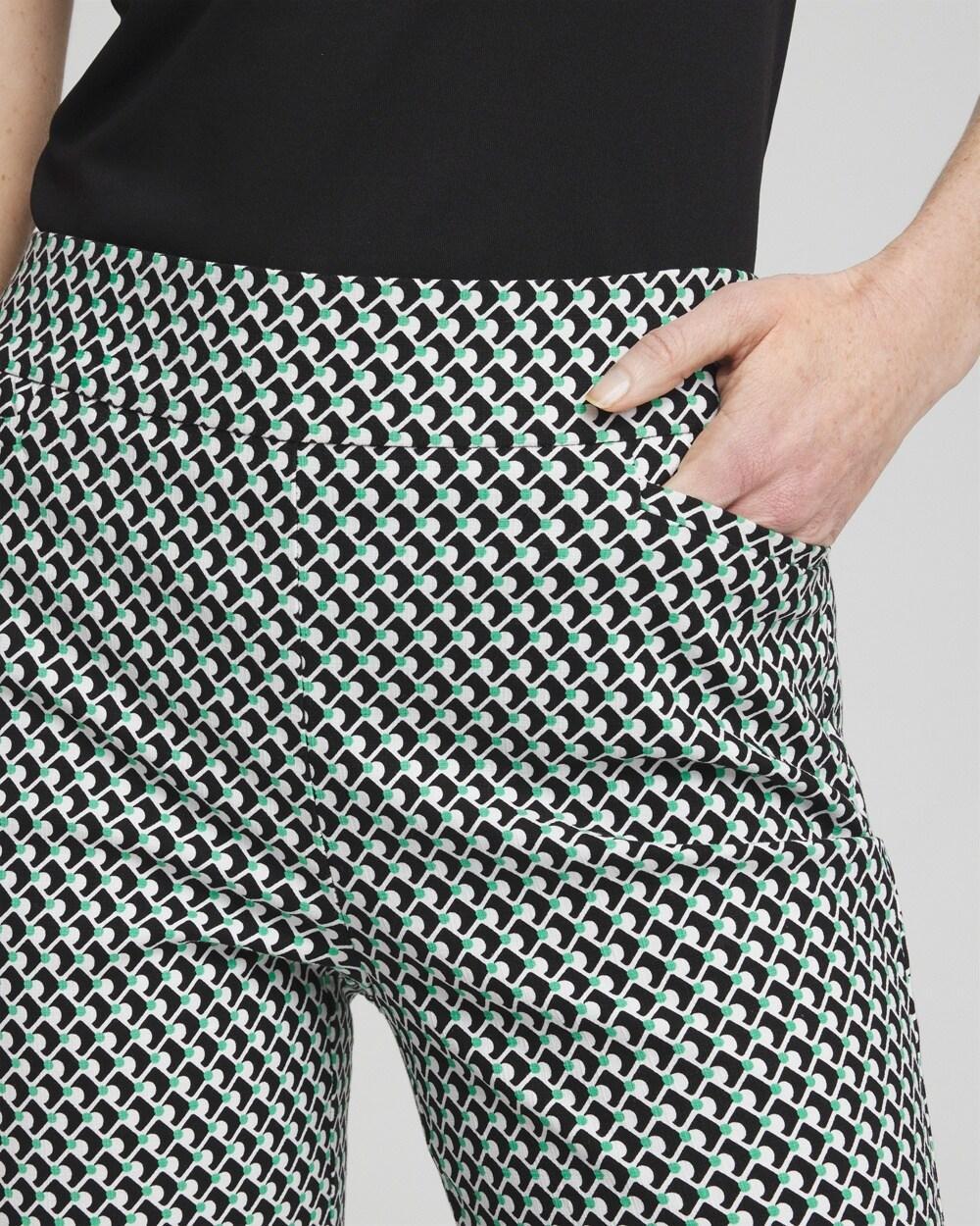 Brigitte Dot Grid Ankle Pants Product Image