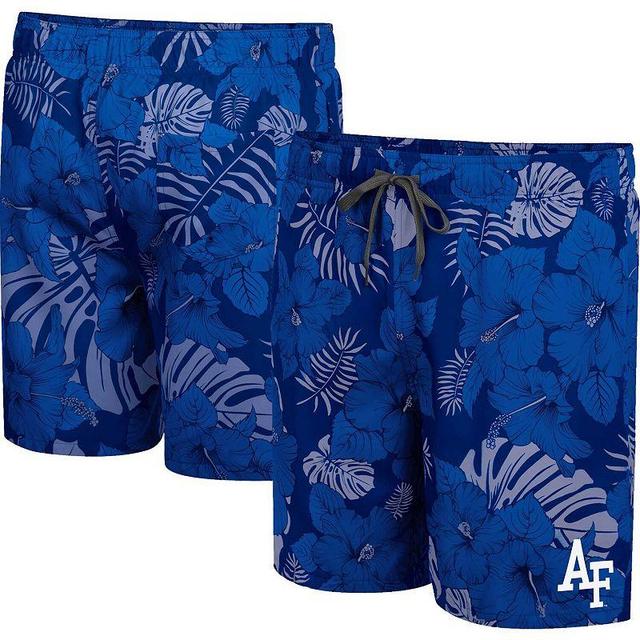 Mens Colosseum Royal Air Force Falcons The Dude Swim Shorts Product Image