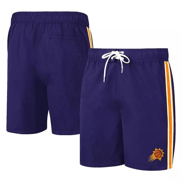 Mens G-III Sports by Carl Banks Purple Phoenix Suns Sand Beach Volley Swim Shorts Product Image