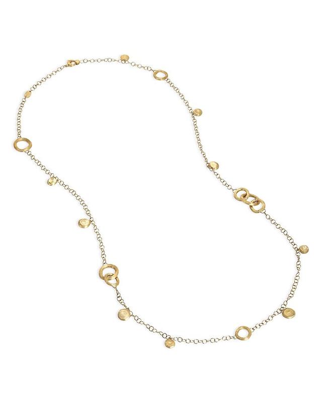 Womens Jaipur 18K Yellow Gold Long Charm Necklace - Yellow Gold Product Image