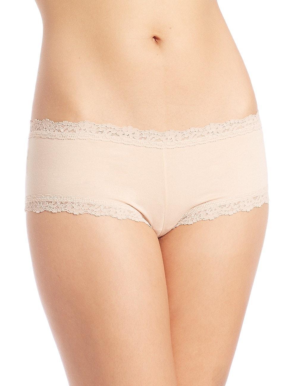 Hanky Panky Womens Supima Cotton Boyshort Product Image