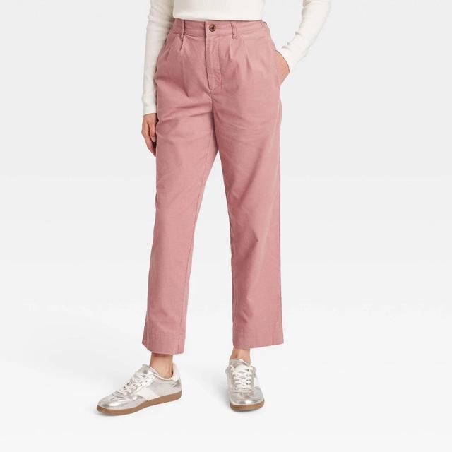 Womens High-Rise Corduroy Chino Pants - Universal Thread 6 Product Image