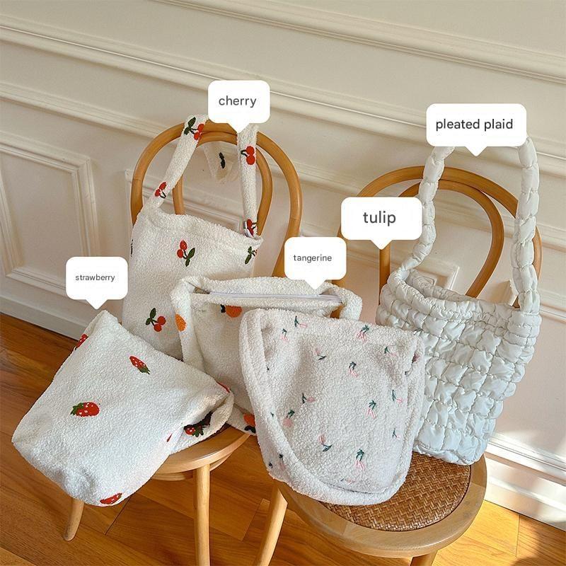 Fleece Bucket Bag Product Image