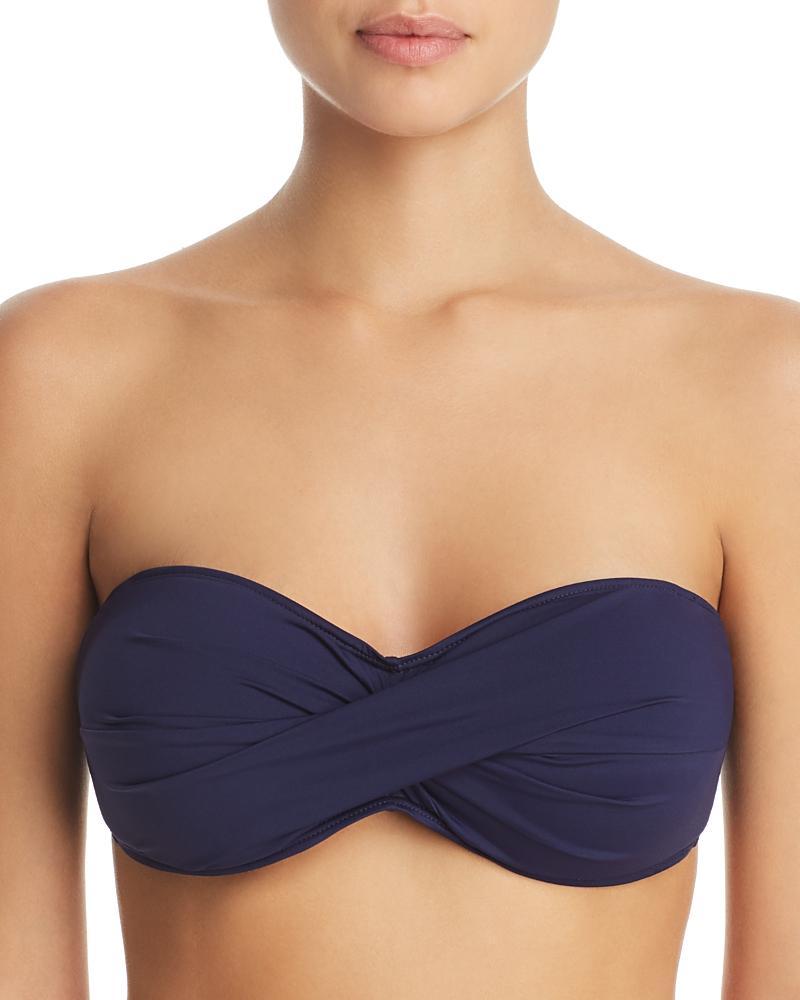 Tommy Bahama Pearl Twist Bandeau Bikini Top Product Image