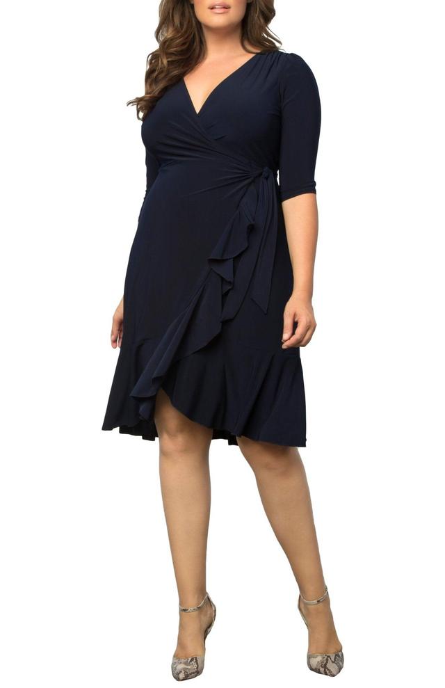 Whimsy Wrap Dress - Plus Product Image