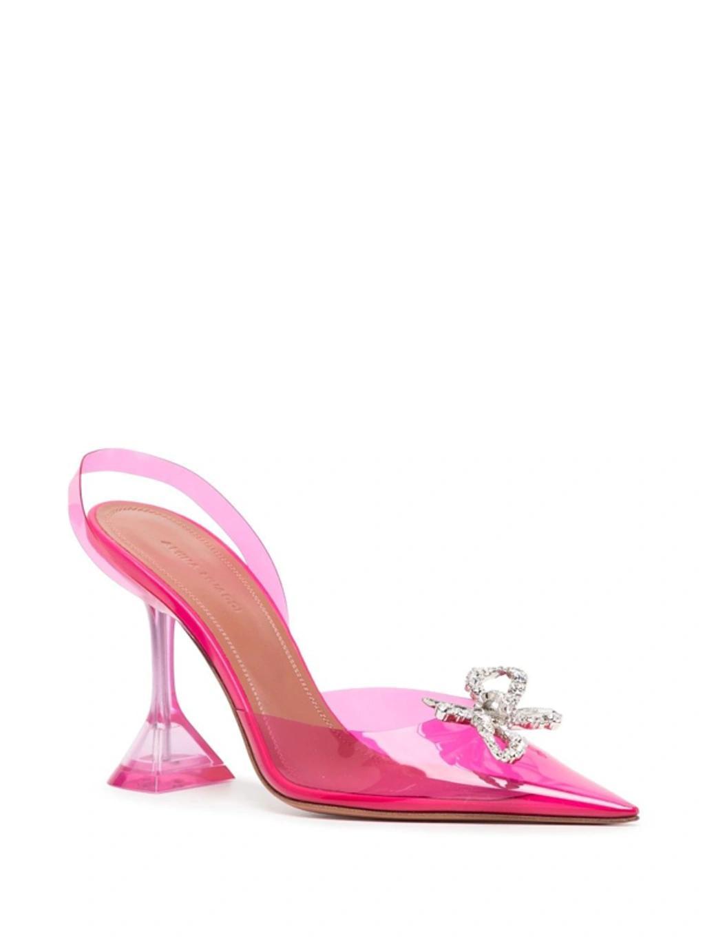 Rosie Crystal-embellished 105mm Pumps In Pink Product Image