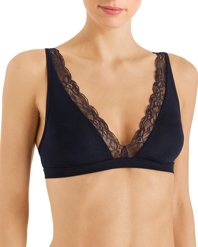 Hanro Cotton Lace Soft Cup Wireless Bra Product Image