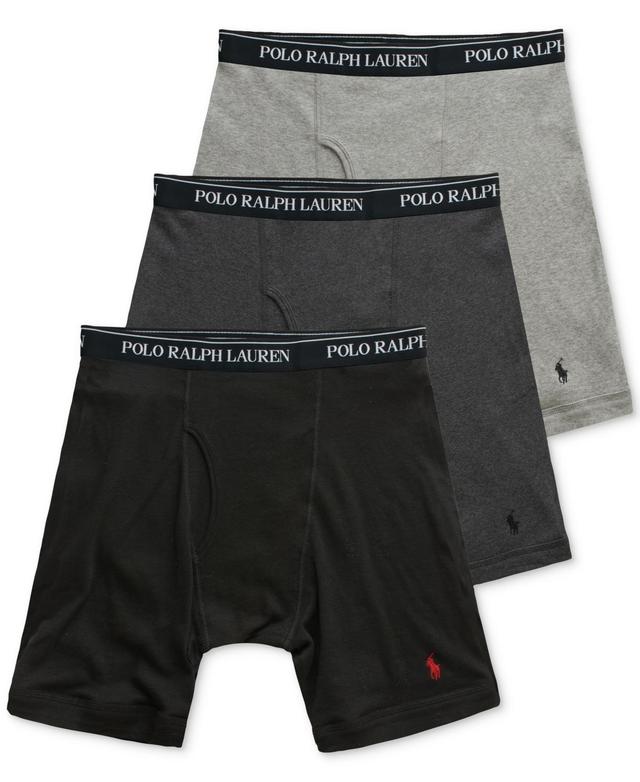 Polo Ralph Lauren Mens 3-Pack Classic-Fit Boxer Briefs Product Image